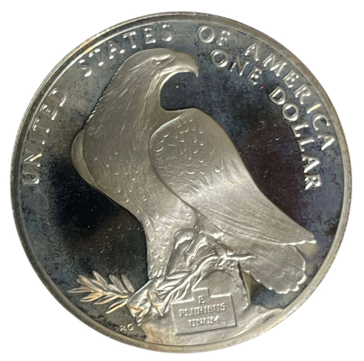 1984-S USA $1 Silver Proof XXIII Olympiad 116k minted