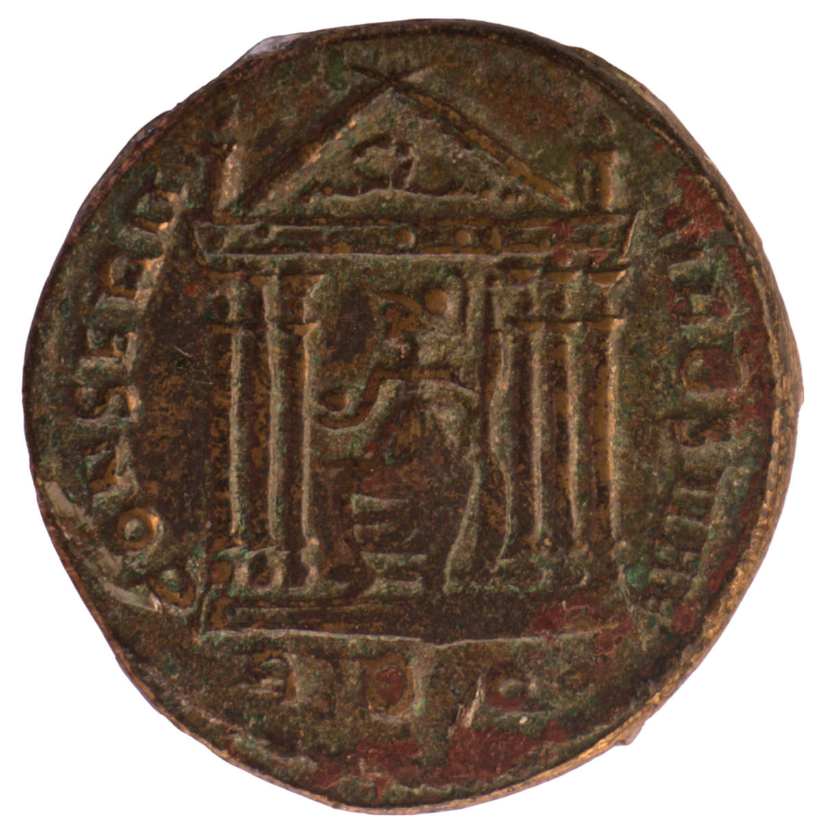 308-310 AD Rome Maxentius, Bronze Follis 25mm 6,7g
