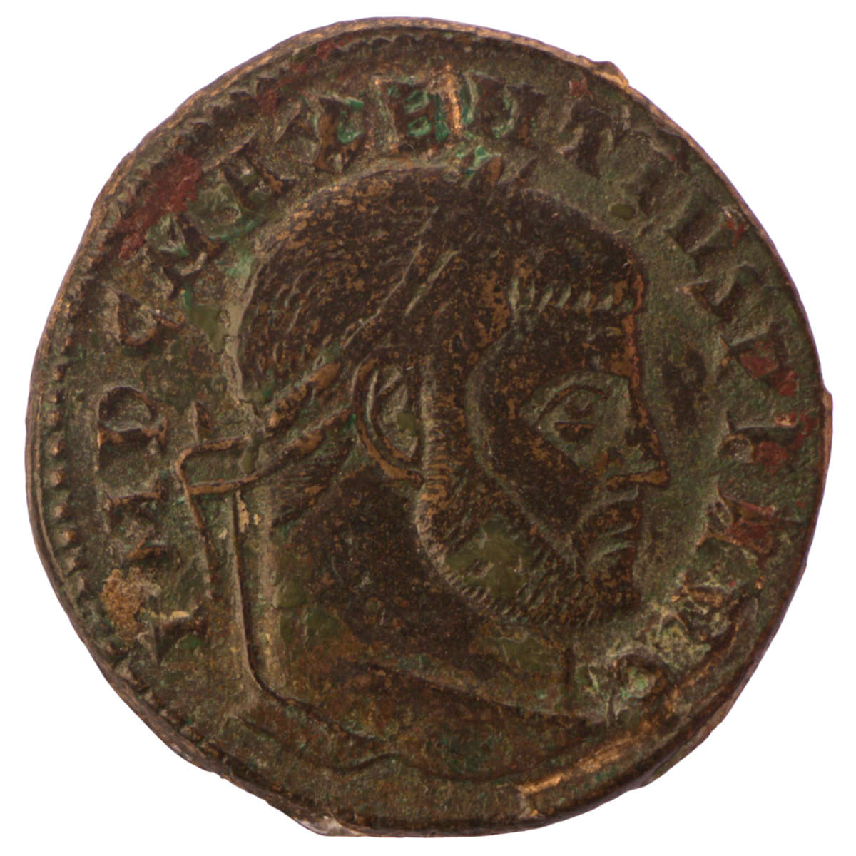 308-310 AD Rome Maxentius, Bronze Follis 25mm 6,7g
