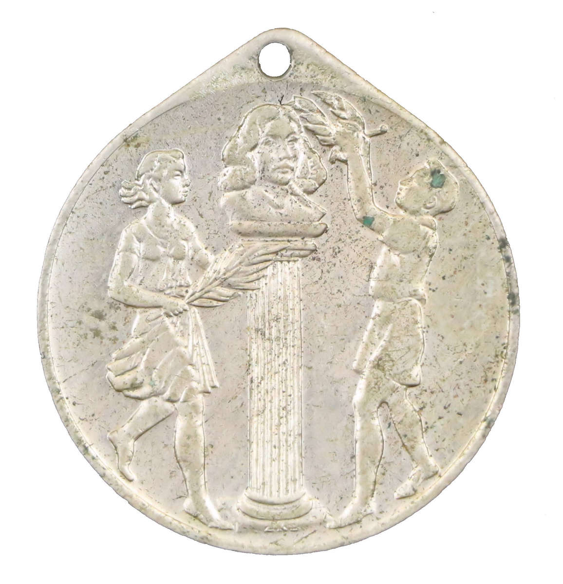 1952 South Africa Van Riebeeck Tercentenary, School Children, Copper Nickel