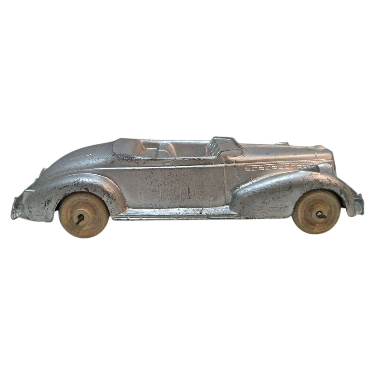R0 Start-HUGE Car Collection Sale -Hubley  Convertible Packard Metal Masters 14x4.5x3.3cm