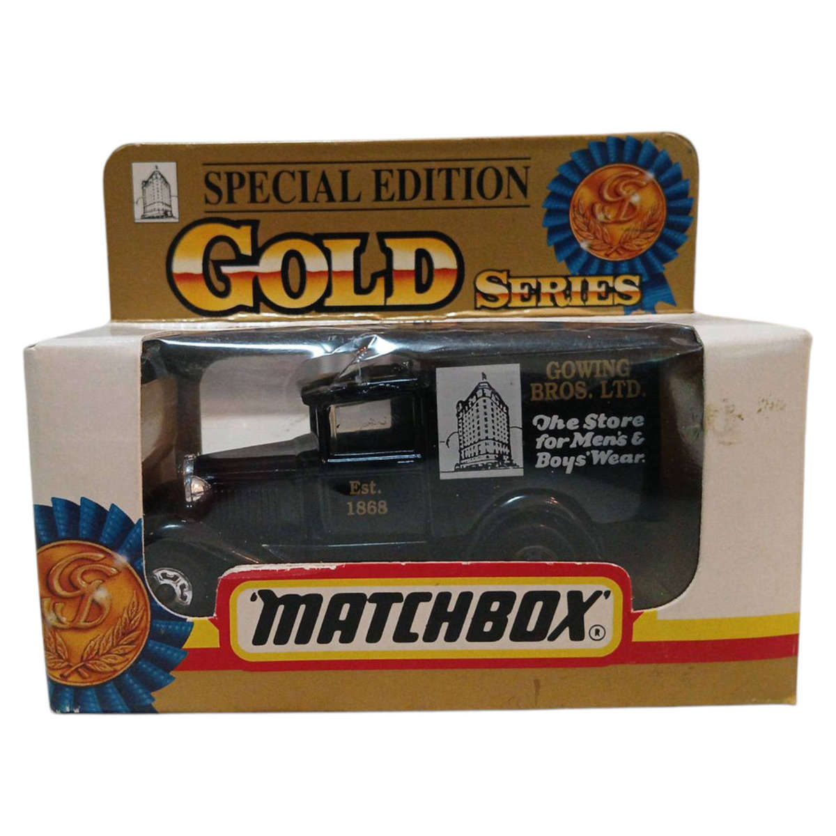 R0 Start-HUGE Car Collection Sale -1992 Matchbox Model "A" Ford Growing Bro's Original Box 1:64