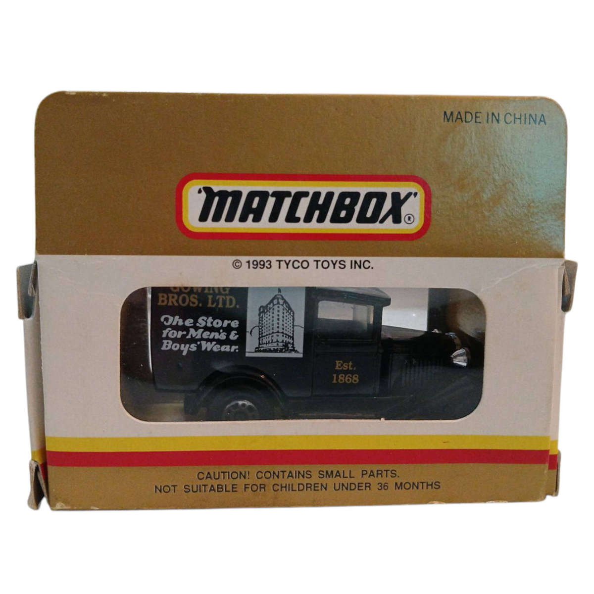 R0 Start-HUGE Car Collection Sale -1992 Matchbox Model "A" Ford Growing Bro's Original Box 1:64