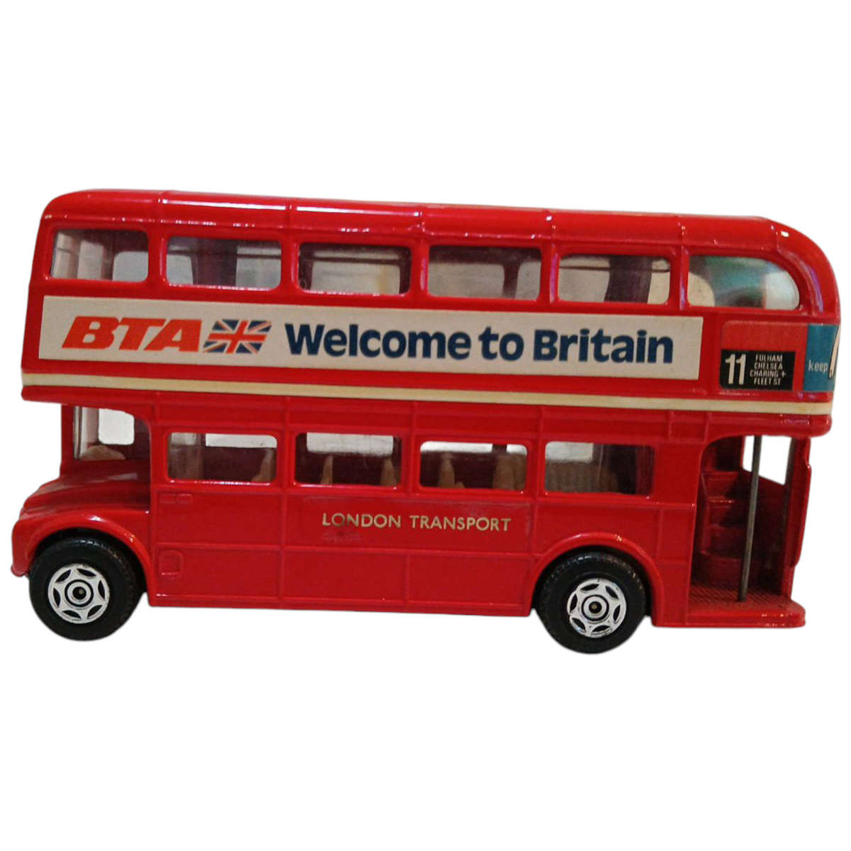 R0 Start-HUGE Car Collection Sale -Corgi London Transport Routemaster Double Decker Bus 12x3.5x6.5cm