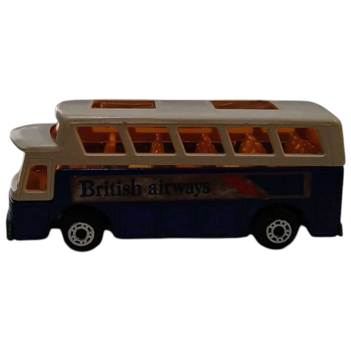 R0 Start-HUGE Car Collection Sale -1977 Matchbox Airport Coach British Airways no.65 Scale 1:98