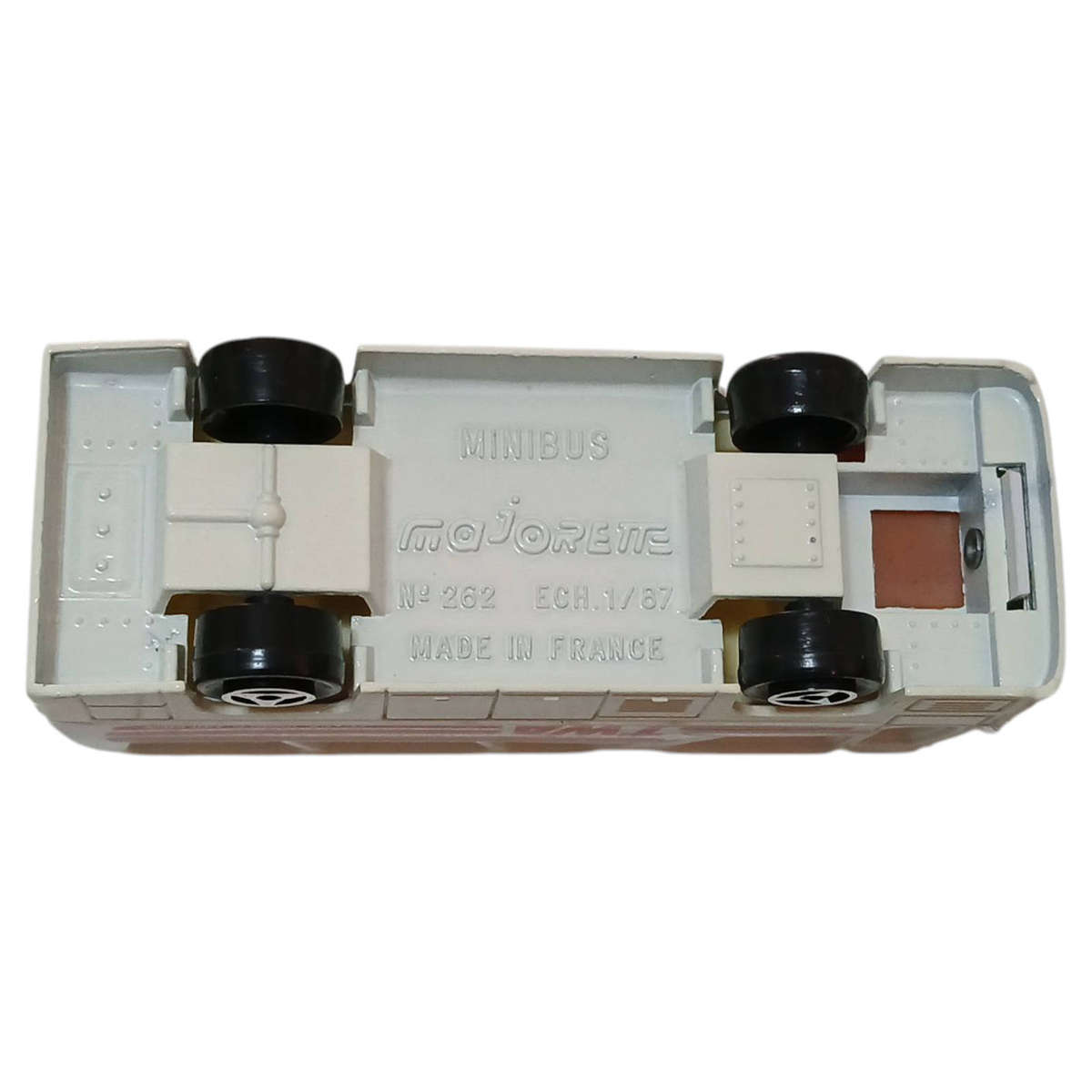 R0 Start-HUGE Car Collection Sale -Majorette #262 TWA Minibus Scale 1:87