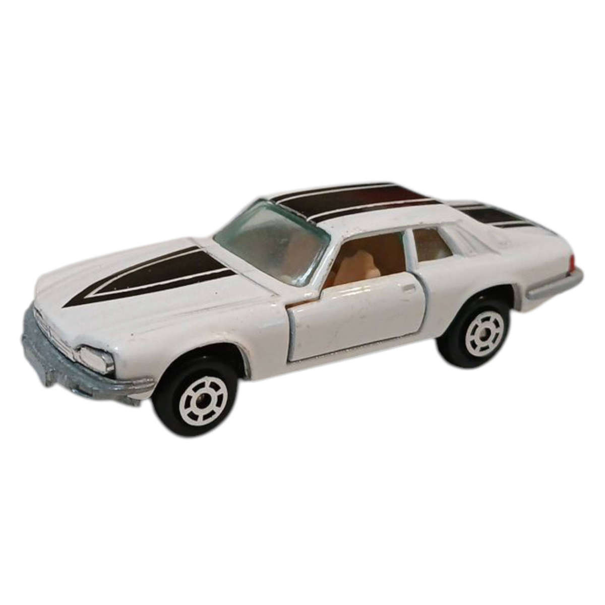 R0 Start-HUGE Car Collection Sale -Yatming White Jaguar XJS No. 1076  7x2.5x2cm