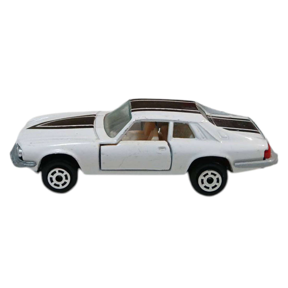 R0 Start-HUGE Car Collection Sale -Yatming White Jaguar XJS No. 1076  7x2.5x2cm