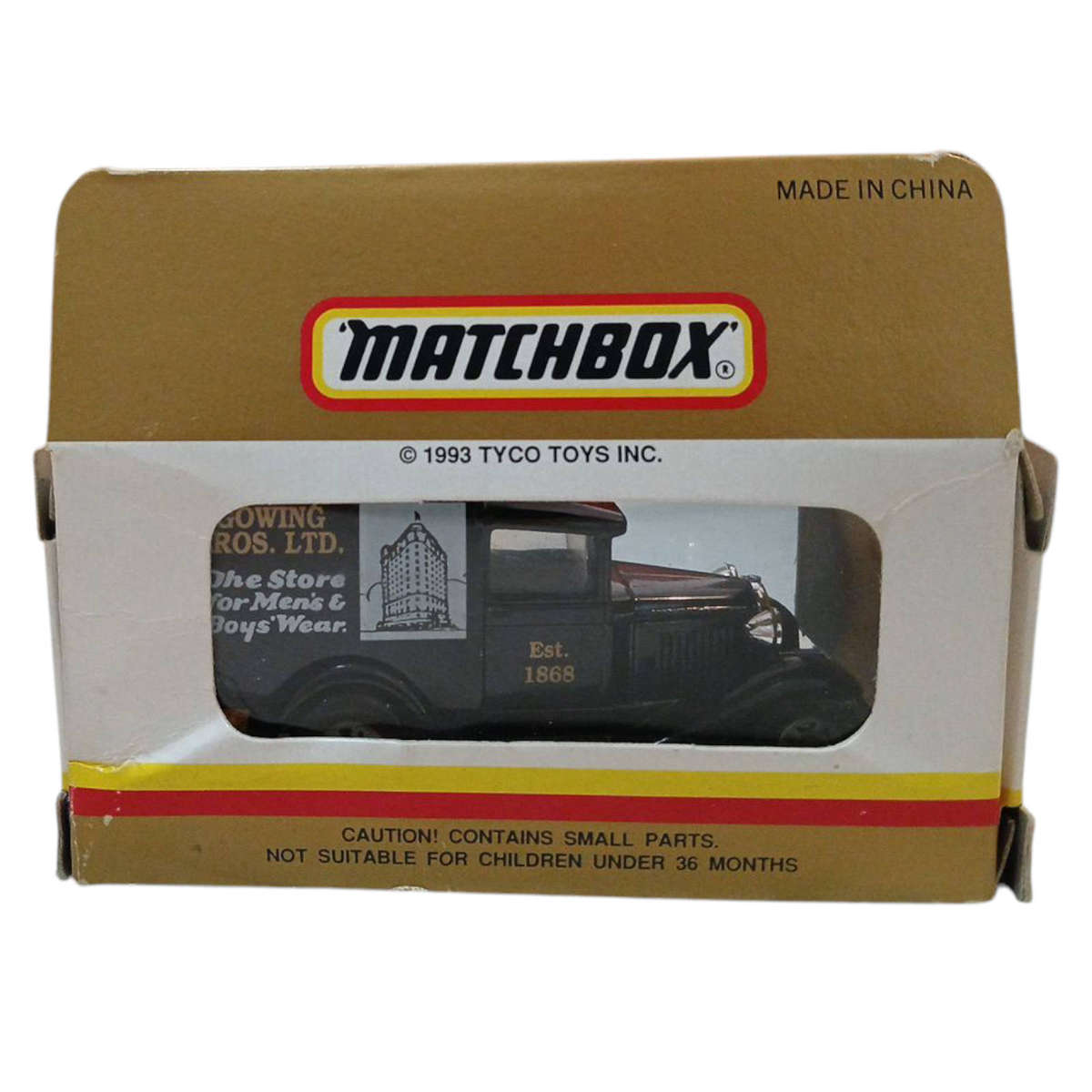 R0 Start-HUGE Car Collection Sale -1993 Matchbox Model A Ford in Original Box 8.5x3x4cm