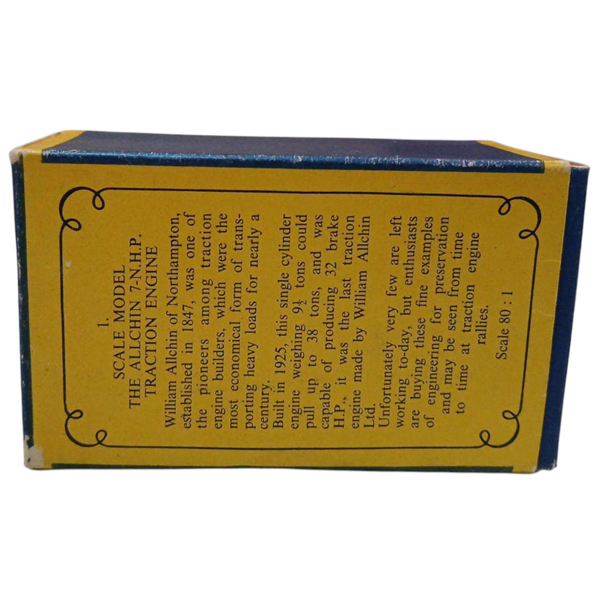 R0 Start-HUGE Car Collection Sale -Matchbox Models of Yesteryear Y1 1925 Allchin Traction Engine