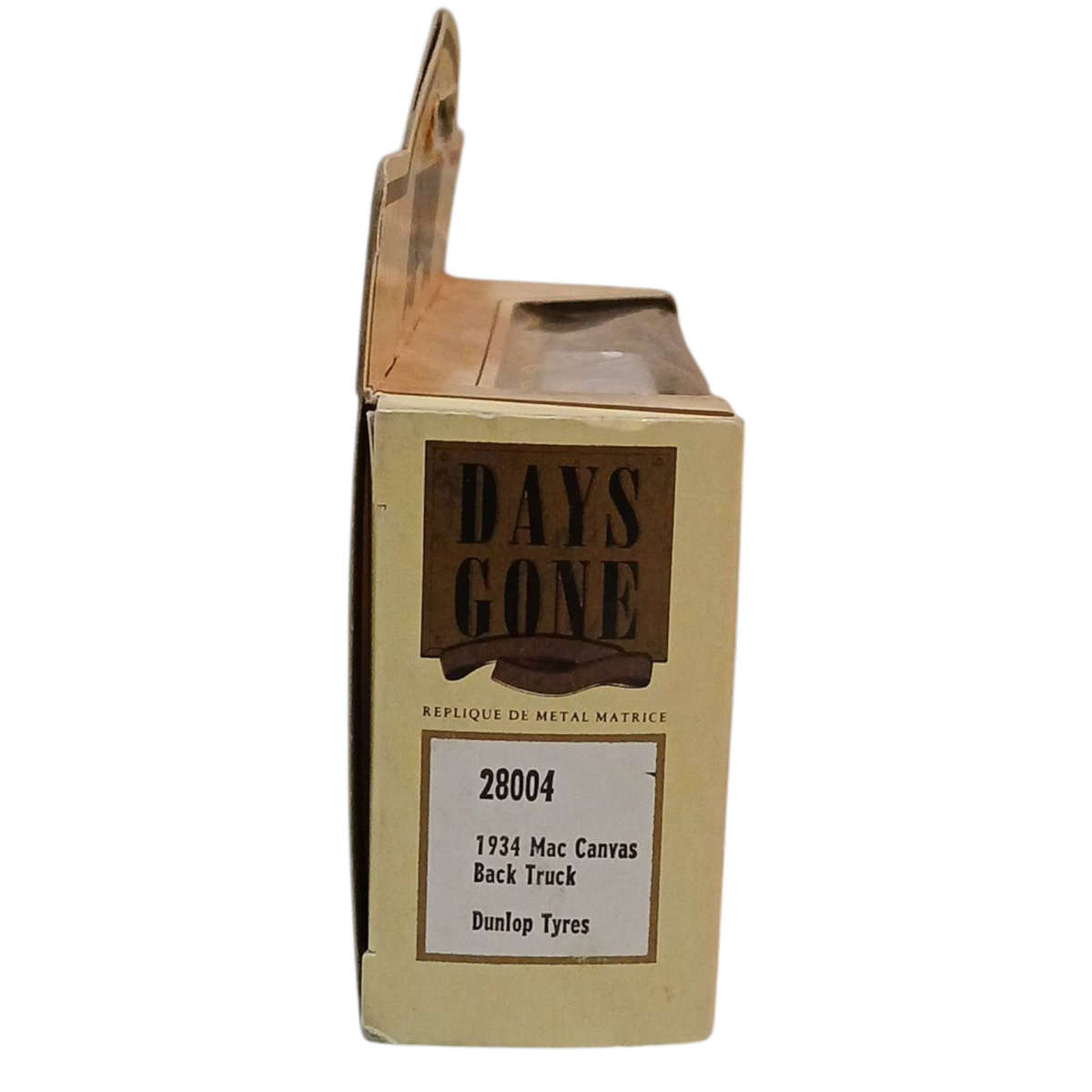 R0 Start-HUGE Car Collection Sale -LLedo 1934 Mac Mack Truck Dunlop Tyres 10x2.5x4.5cm