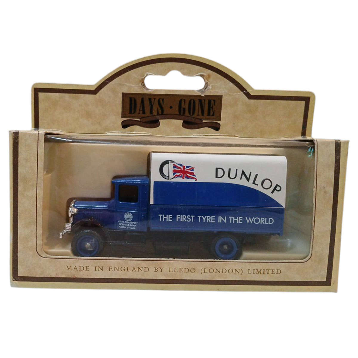 R0 Start-HUGE Car Collection Sale -LLedo 1934 Mac Mack Truck Dunlop Tyres 10x2.5x4.5cm