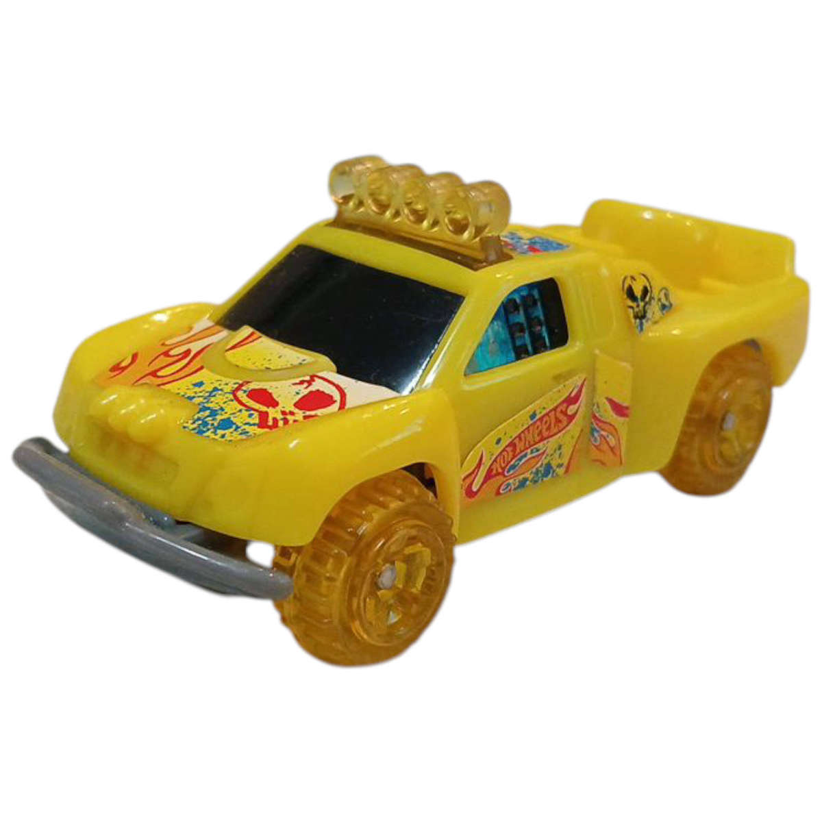 R0 Start-HUGE Car Collection Sale -McDonald's Team Hot Wheels #5 Yellow Baja 2015 Truck 8x3.5x3.5cm