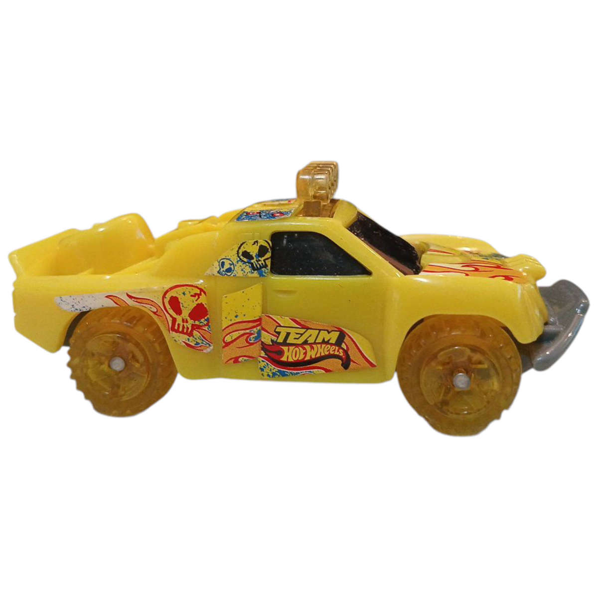 R0 Start-HUGE Car Collection Sale -McDonald's Team Hot Wheels #5 Yellow Baja 2015 Truck 8x3.5x3.5cm