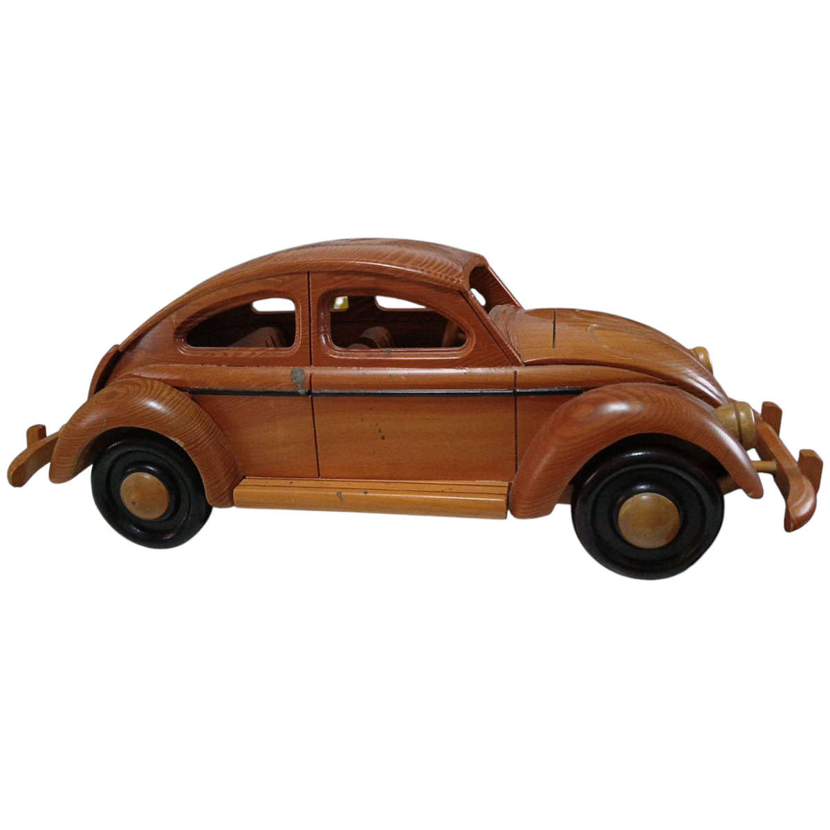R0 Start-HUGE Car Collection Sale -Larger Scale Wooden Volkswagen Beetle Car Model 40cm x 15cm x14cm