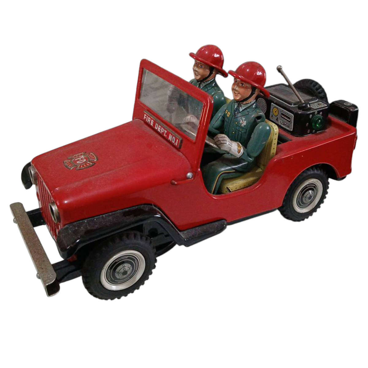 R0 Start-HUGE Car Collection Sale - Nomura Battery operated No1 Jeep (untested) 28x12x14cm