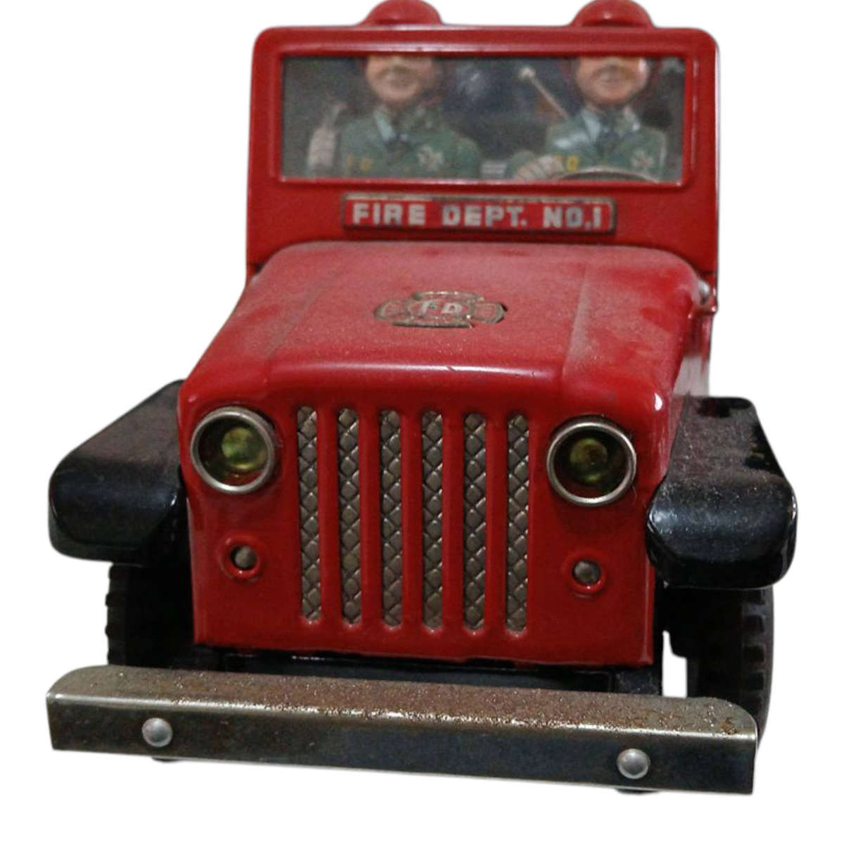R0 Start-HUGE Car Collection Sale - Nomura Battery operated No1 Jeep (untested) 28x12x14cm
