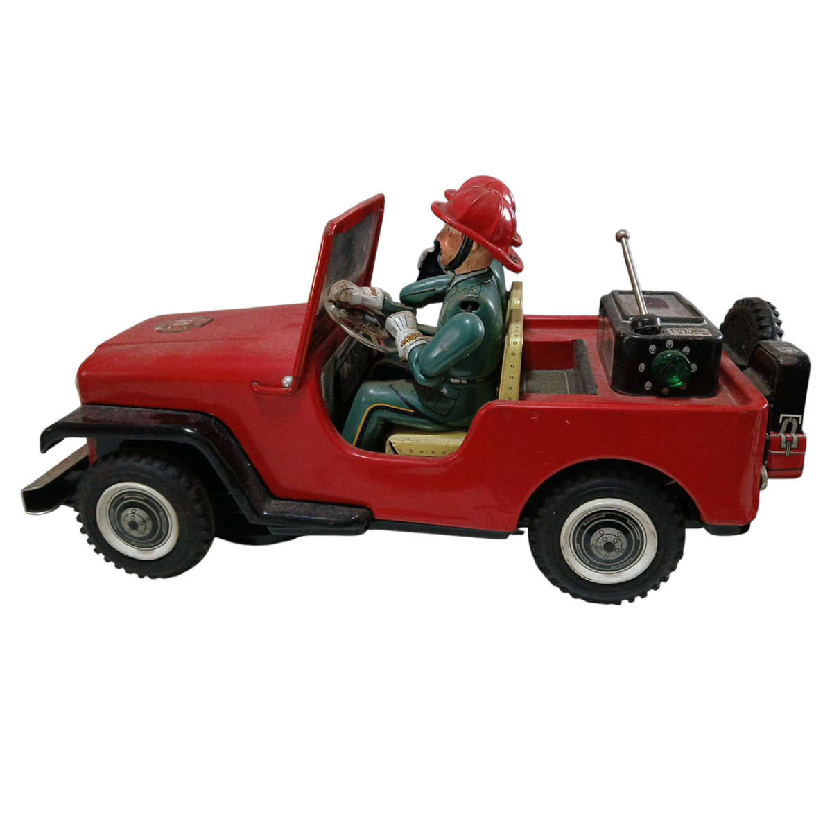 R0 Start-HUGE Car Collection Sale - Nomura Battery operated No1 Jeep (untested) 28x12x14cm