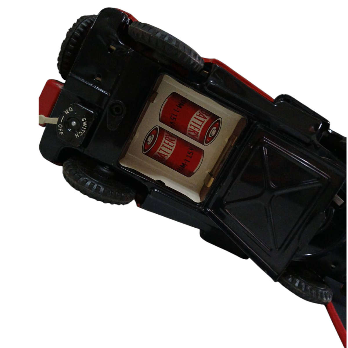 R0 Start-HUGE Car Collection Sale - Nomura Battery operated No1 Jeep (untested) 28x12x14cm