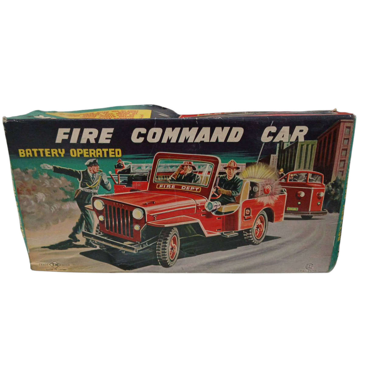 R0 Start-HUGE Car Collection Sale - Nomura Battery operated No1 Jeep (untested) 28x12x14cm