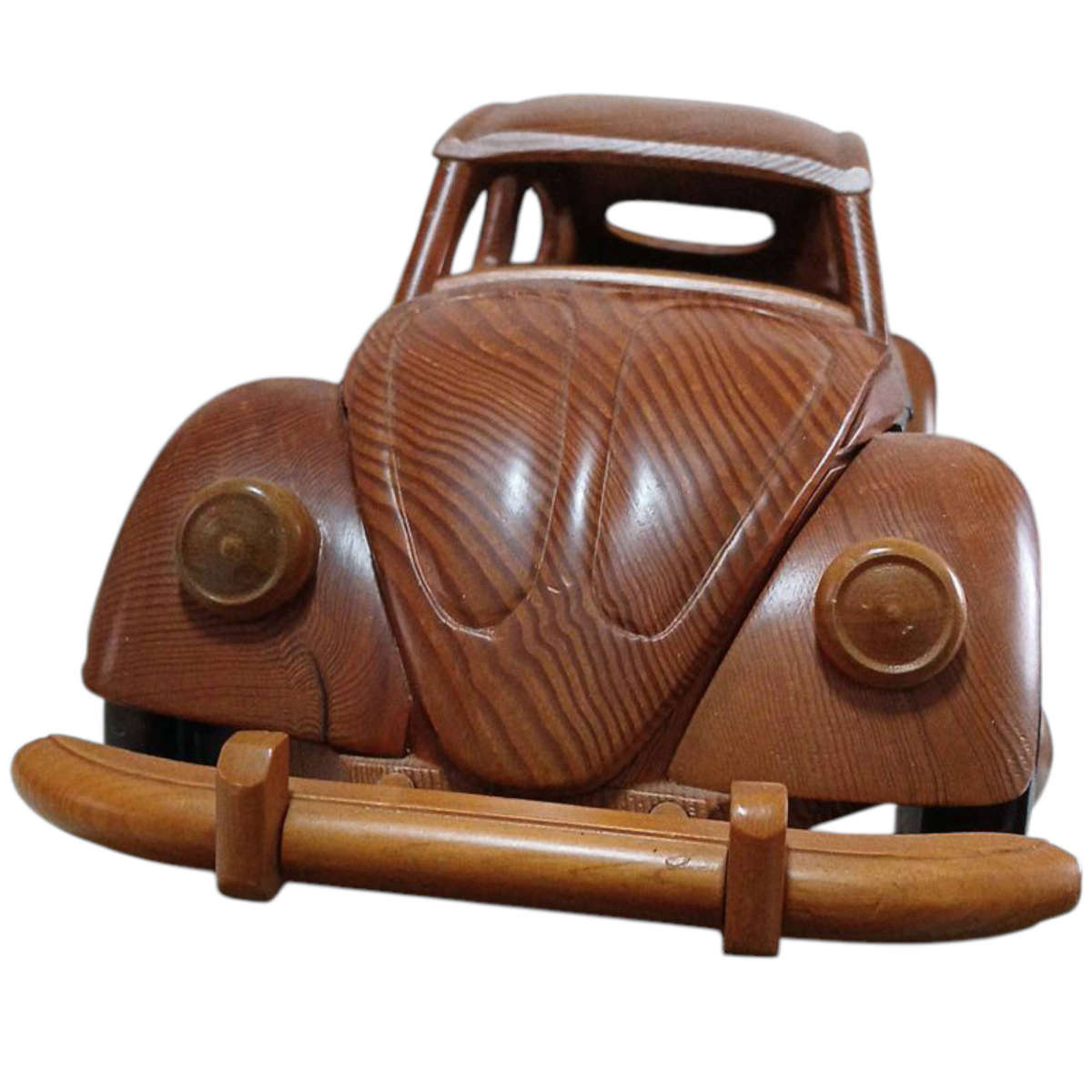 R0 Start-HUGE Car Collection Sale -Larger Scale Wooden Volkswagen Beetle Car Model 40cm x 15cm x14cm