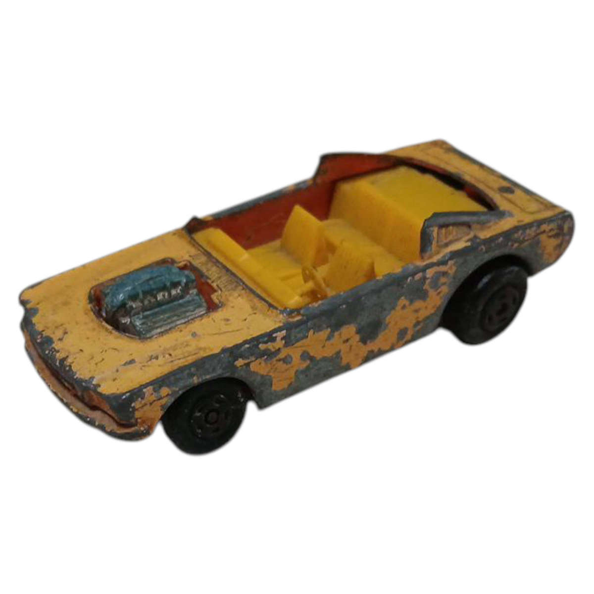 R0 Start-HUGE Car Collection Sale -1970 Matchbox Wildcat Dragster No 8 Superfast Toy Car 7x2.6x1.5cm