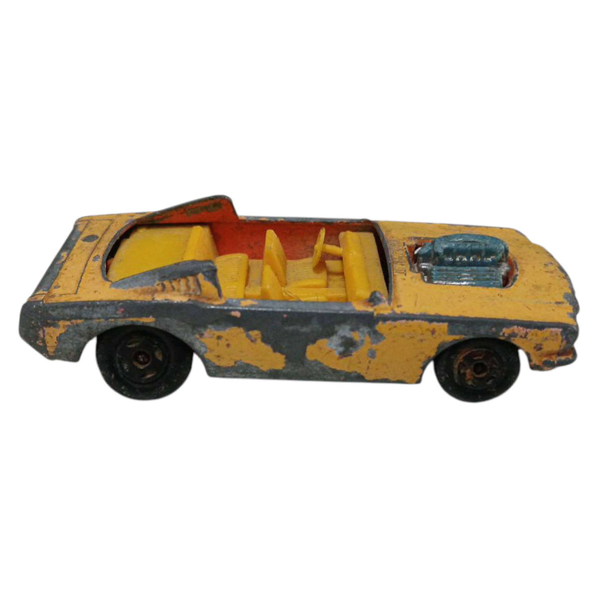 R0 Start-HUGE Car Collection Sale -1970 Matchbox Wildcat Dragster No 8 Superfast Toy Car 7x2.6x1.5cm