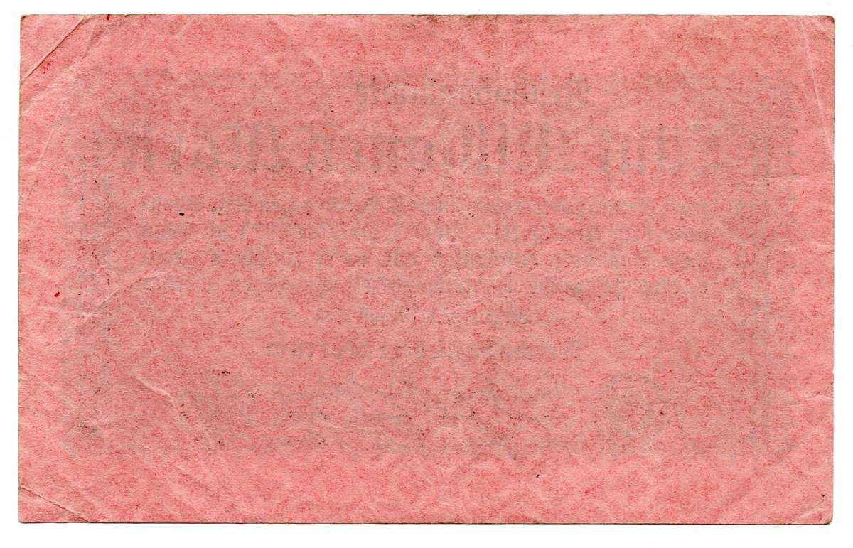 1923 German Berlin Reichsbanknote 5 Million Mark Pick#105
