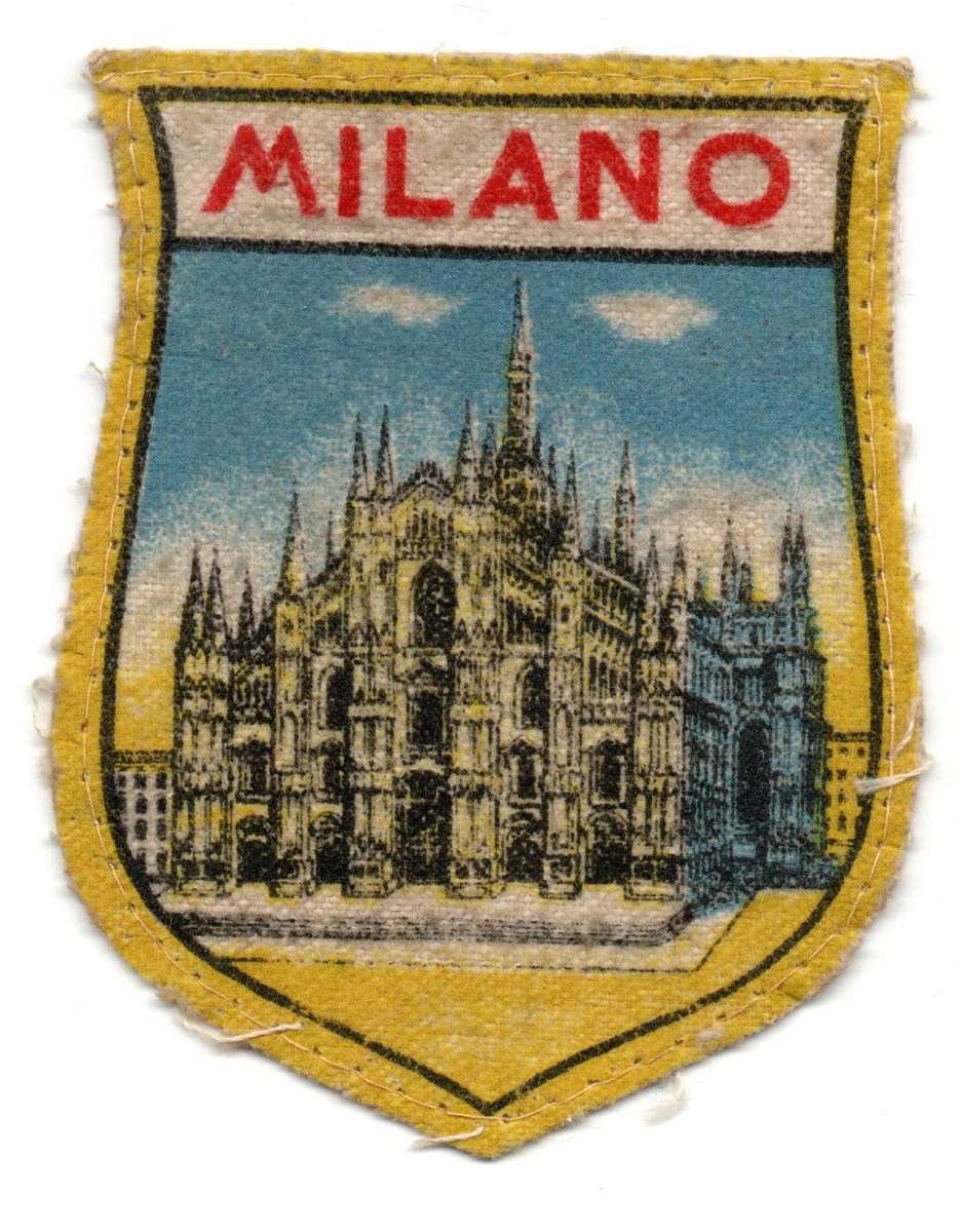 Italy Milan Cathedral Material Patch 63mm x 79mm
