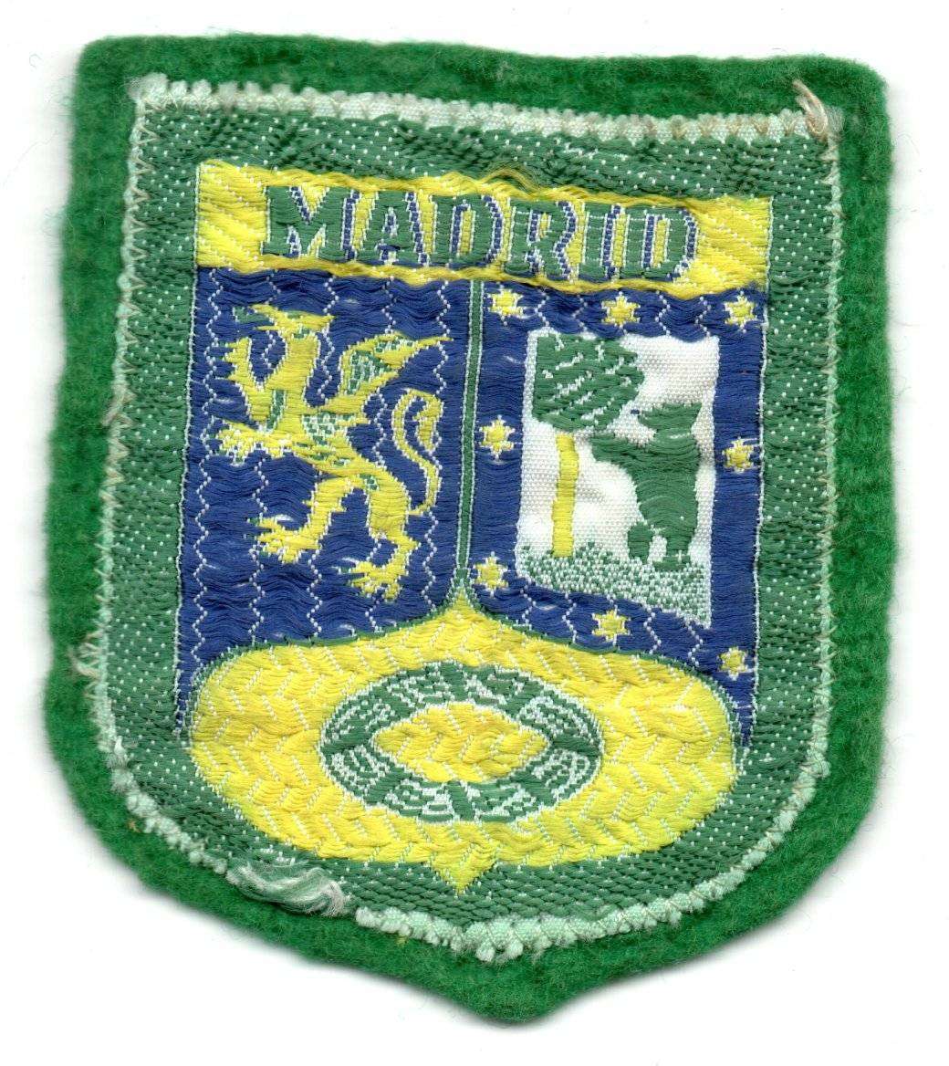 Spain City Shield Embroidered Vintage Patch 58mm x 68mm