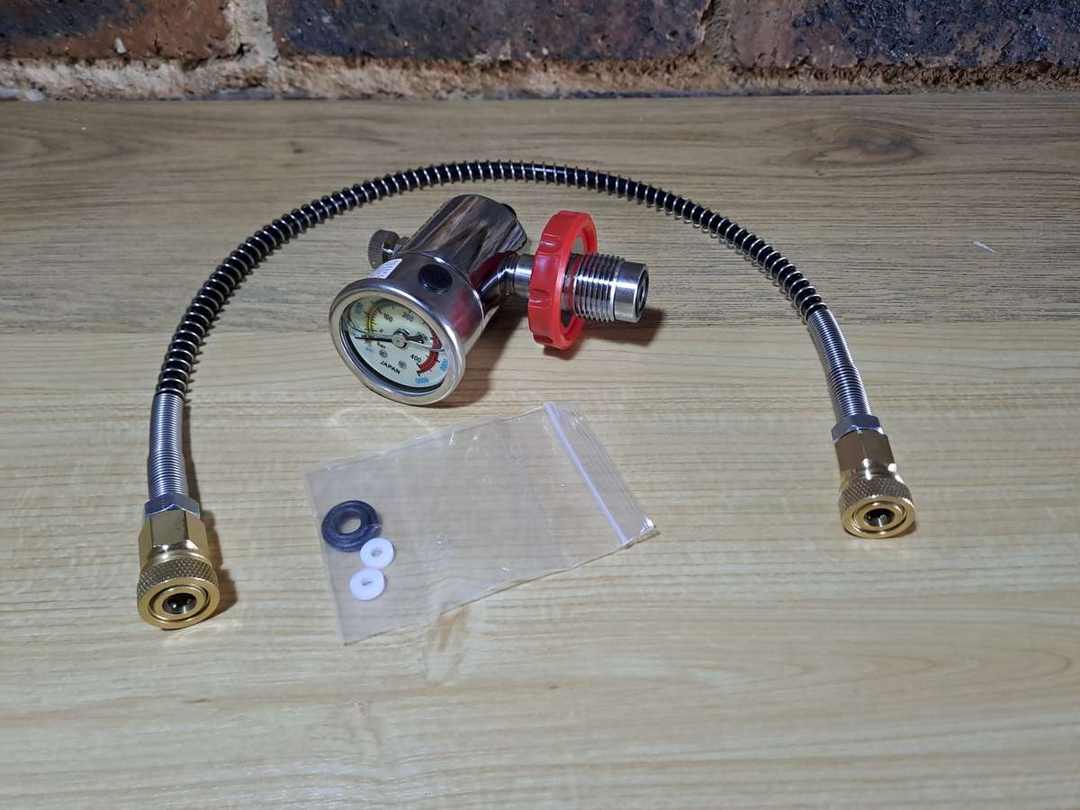 Air rifle PCP full 300PSI fill station new with whip