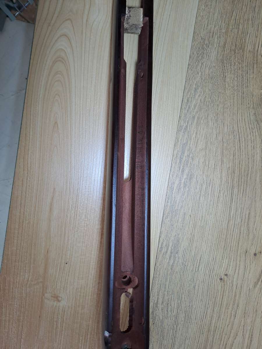 Air rifle but stock dark hard wood new replacement part