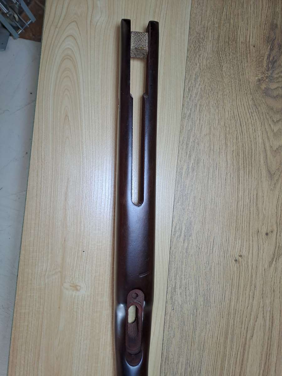 Air rifle but stock dark hard wood new replacement part