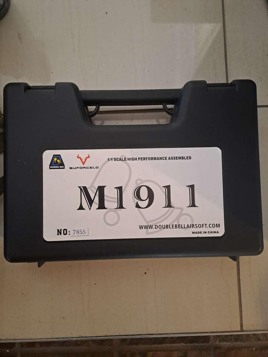 Airsoft pistol Sig Sauer 1911 green gas with kit