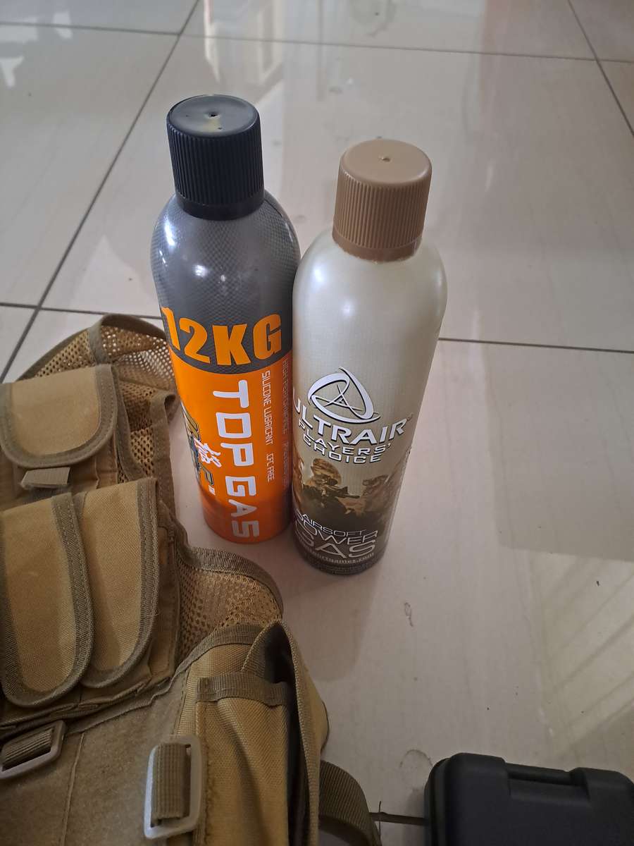 Airsoft pistol Sig Sauer 1911 green gas with kit