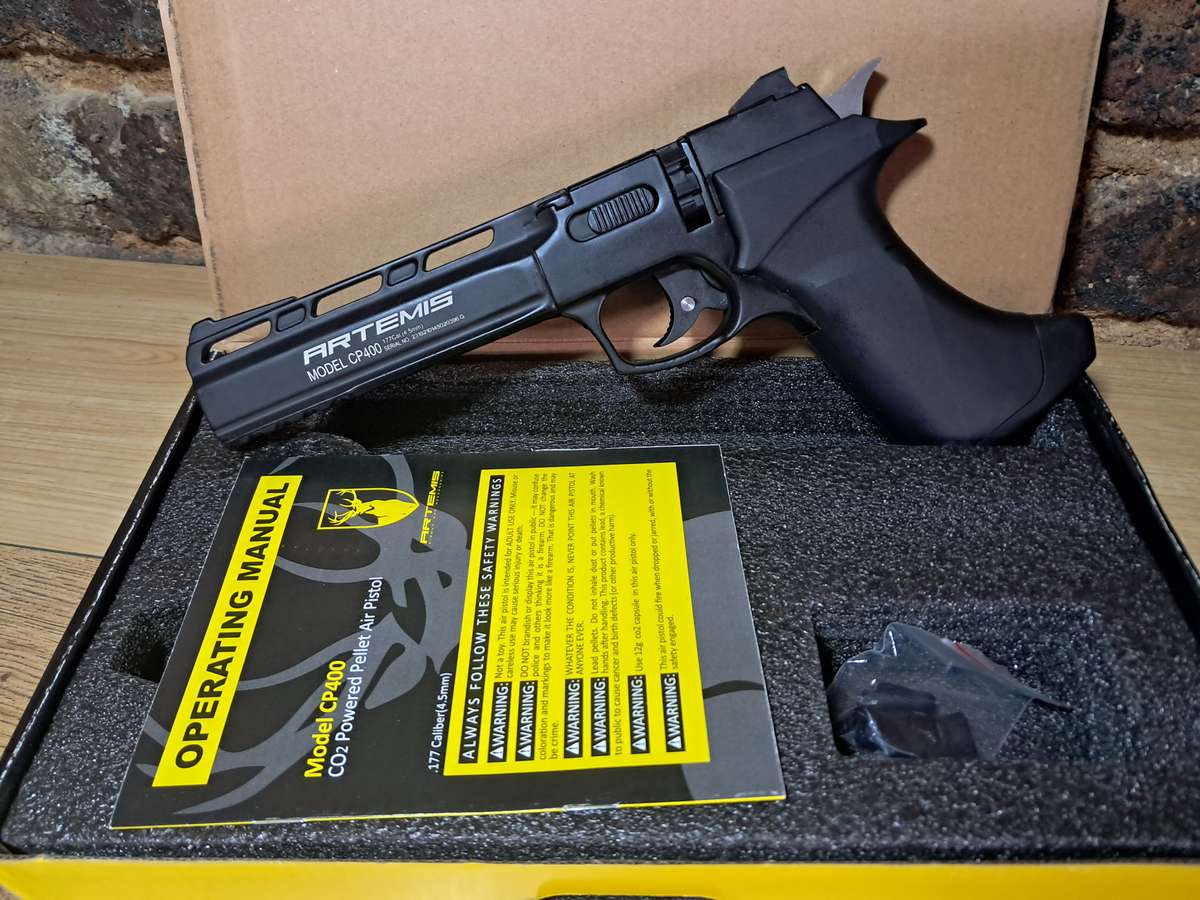 Artemis CP400 co2 Air Pistol 4.5 /.177  in as new condition