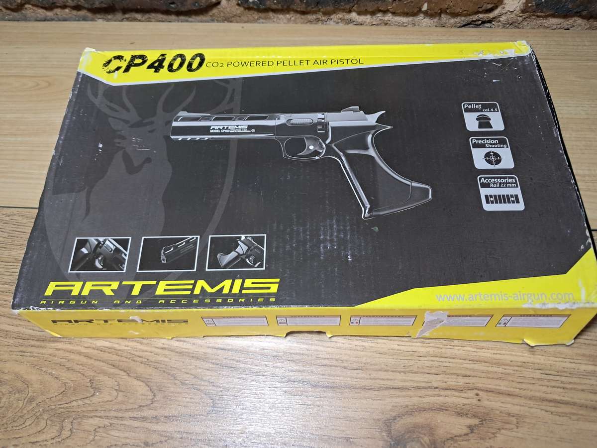 Artemis CP400 co2 Air Pistol 4.5 /.177  in as new condition