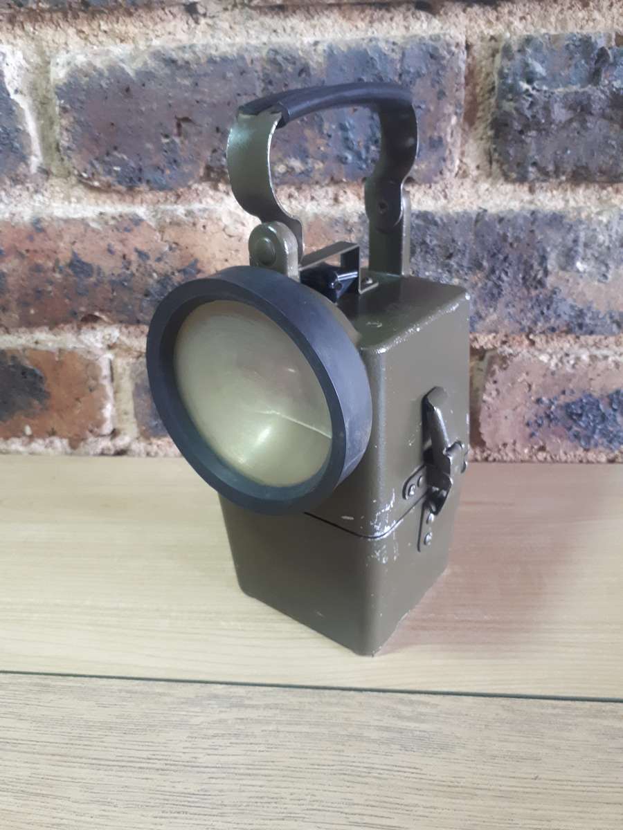Vintage military signal lamp/ search light in working condition