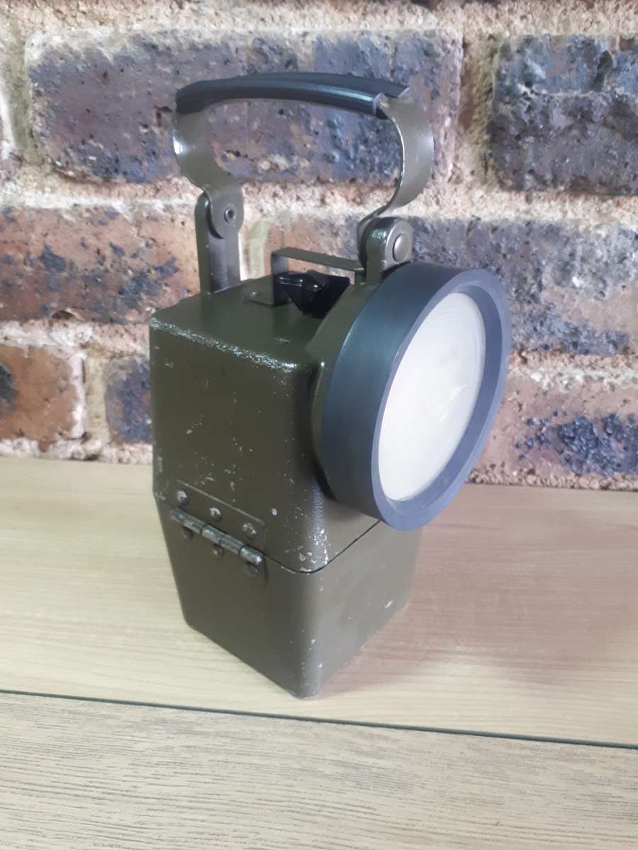 Vintage military signal lamp/ search light in working condition