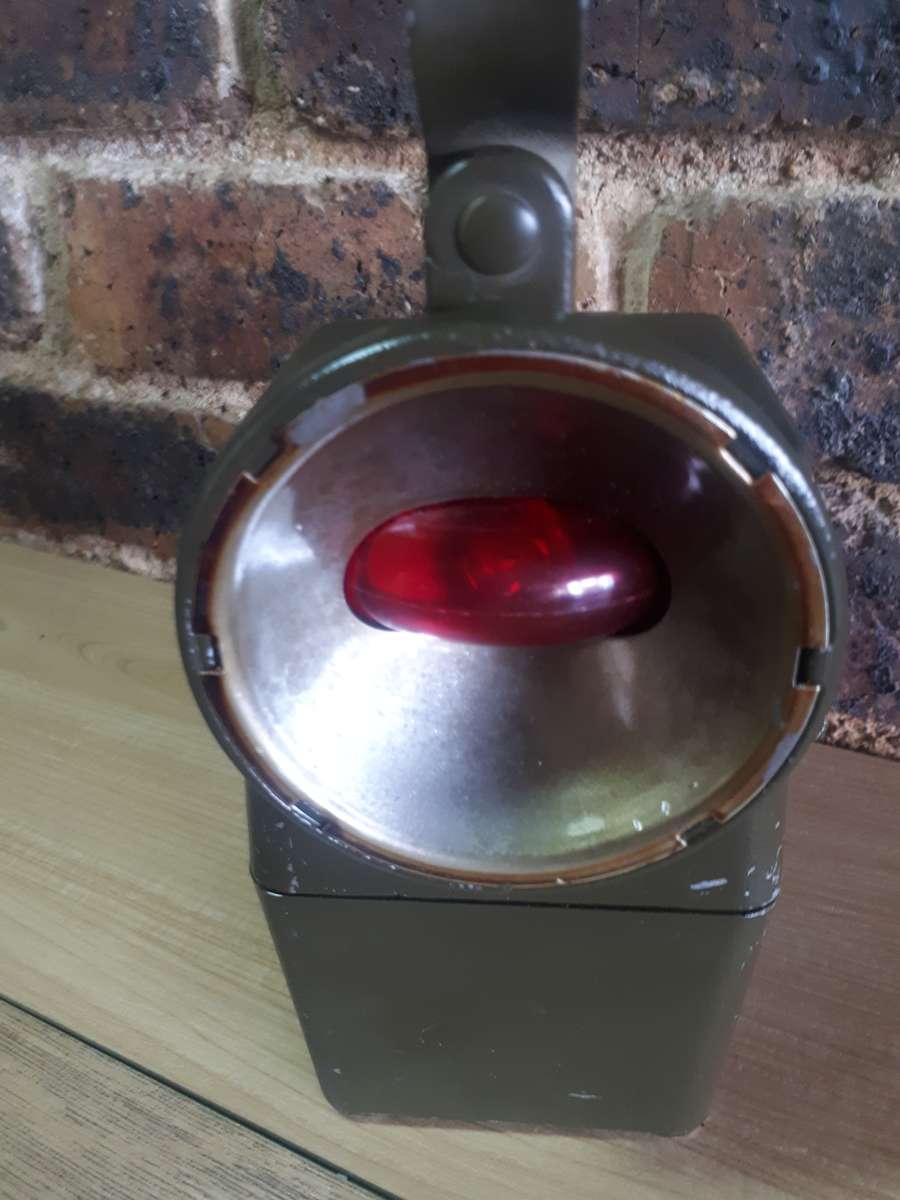 Vintage military signal lamp/ search light in working condition