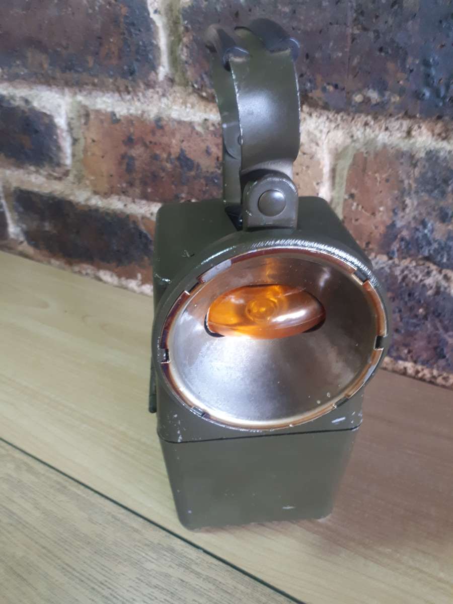 Vintage military signal lamp/ search light in working condition
