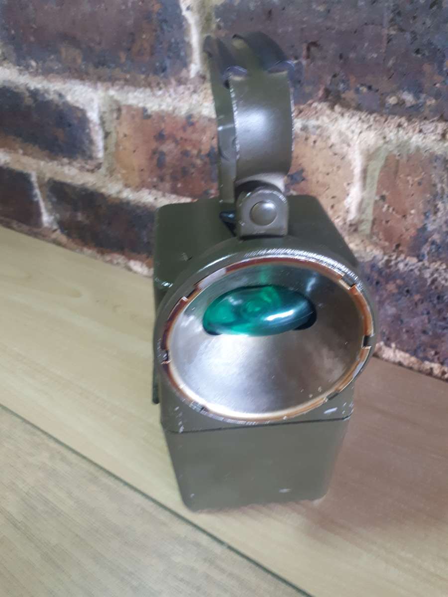 Vintage military signal lamp/ search light in working condition