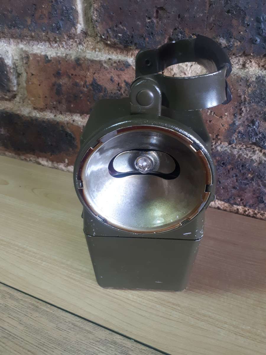 Vintage military signal lamp/ search light in working condition