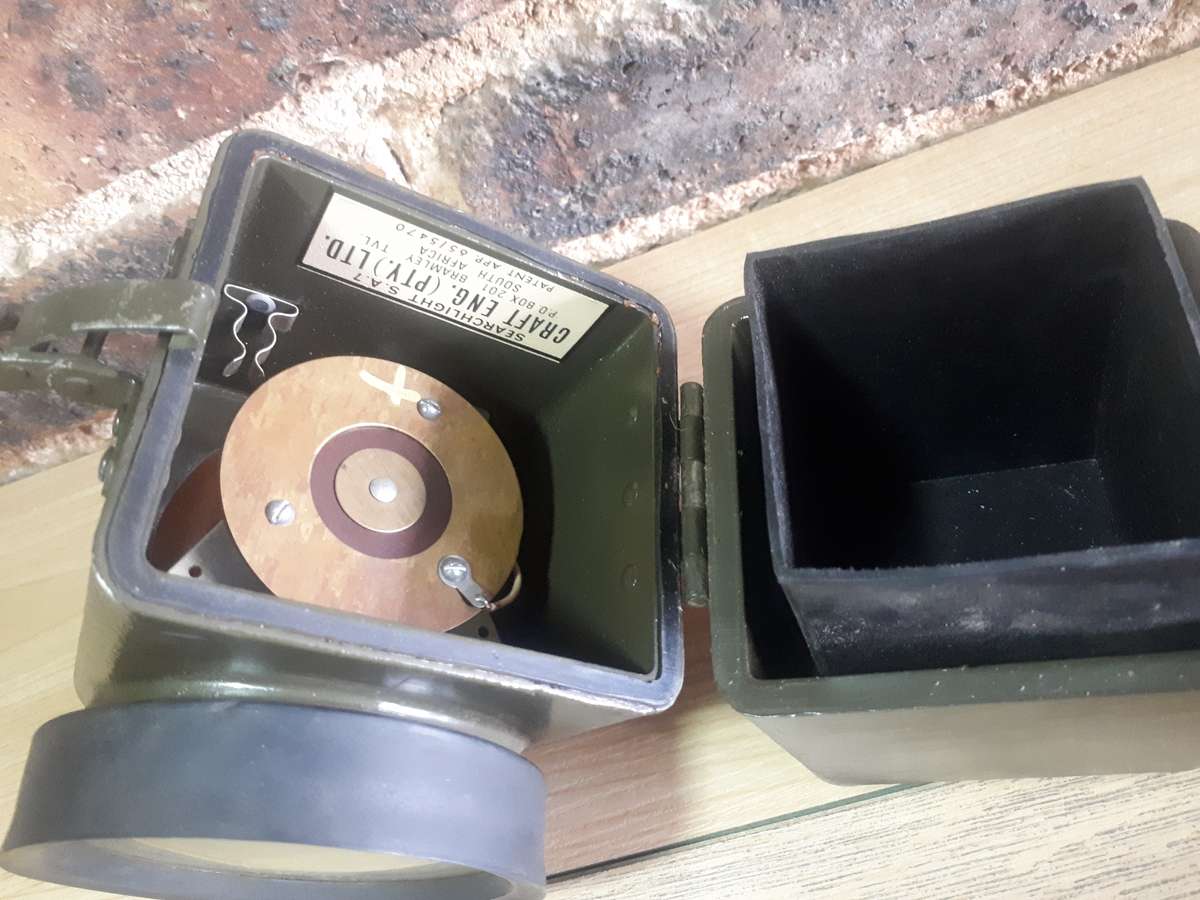 Vintage military signal lamp/ search light in working condition