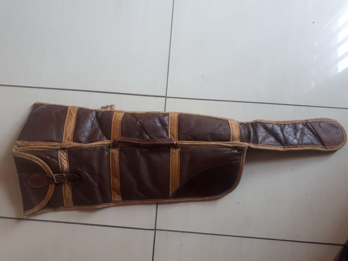 Vintage/antique Loyd and Coulson takedown shotgun bag
