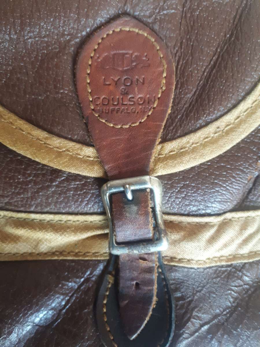 Vintage/antique Loyd and Coulson takedown shotgun bag