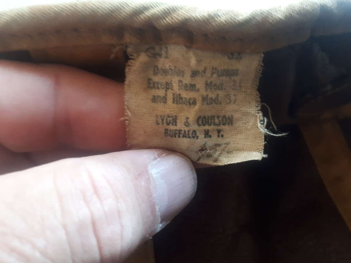 Vintage/antique Loyd and Coulson takedown shotgun bag