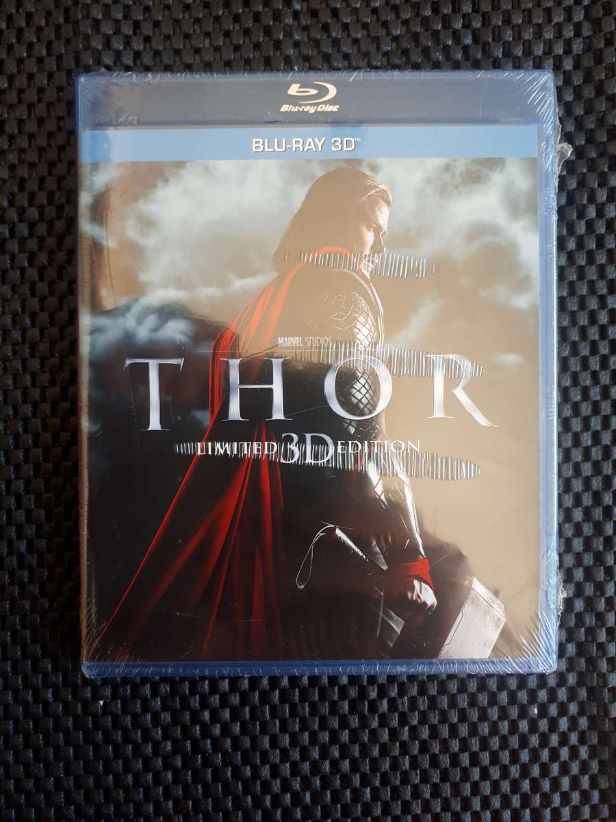 Blue ray DVD LIMITED 3D DVD Thor sealed new