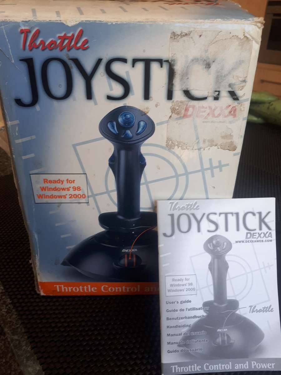 Vintage game Joystick Dexxa throttle