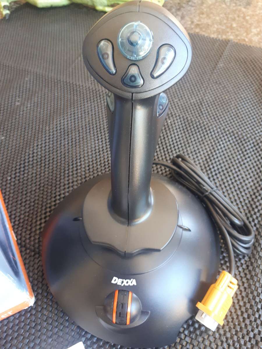Vintage game Joystick Dexxa throttle